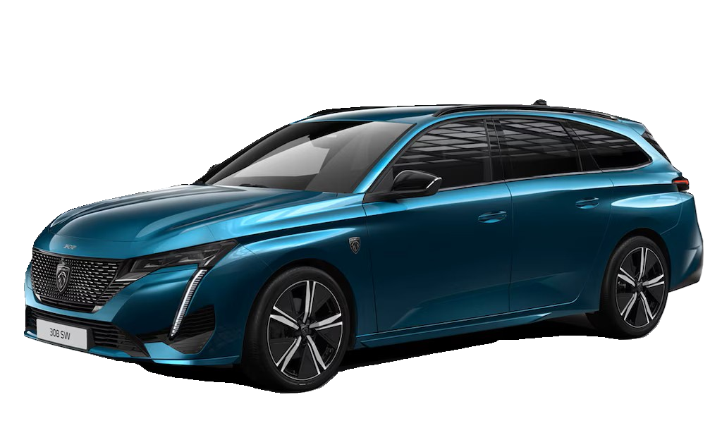 Peugeot 308 kombi 2022 integrované lyžiny